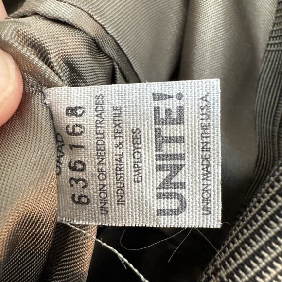 VTG Tommy Hilfiger Mcraes Blazer Mens Sports Coat Suit Jacket 46L Union Made USA - Picture 4 of 14